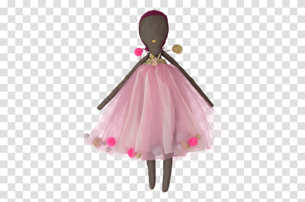 Jess Brown Rag Doll, Toy, Figurine, Barbie, Skirt Transparent Png