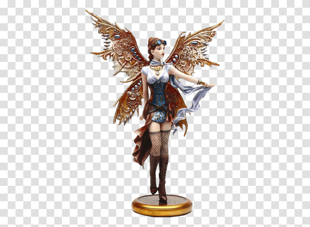 Jess Steampunk Fairy Statue Steampunk Fairy Statue, Doll, Toy, Figurine Transparent Png