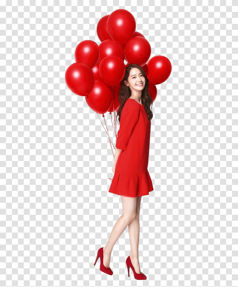Jessica Jung Taeyeon Yoona Yuri Seohyun Sooyoung Im Yoon Ah, Person, Balloon, Coat Transparent Png