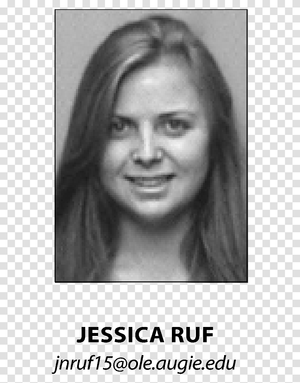 Jessica Ruf Mugshot Sketch, Face, Person, Human, Head Transparent Png