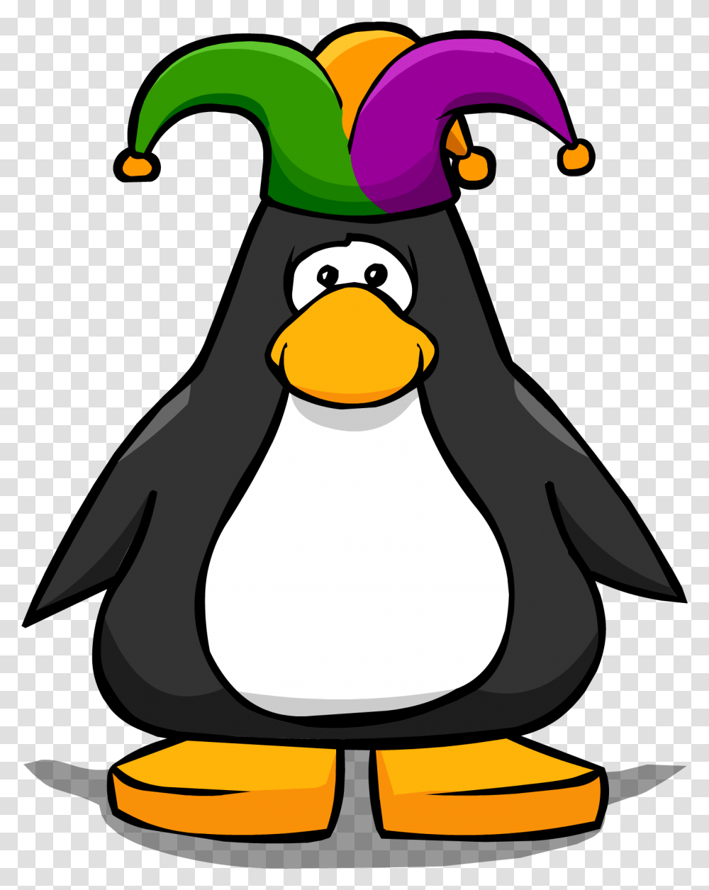 Jester Hat Cliparts Penguin With Santa Hat, Bird, Animal, King Penguin Transparent Png