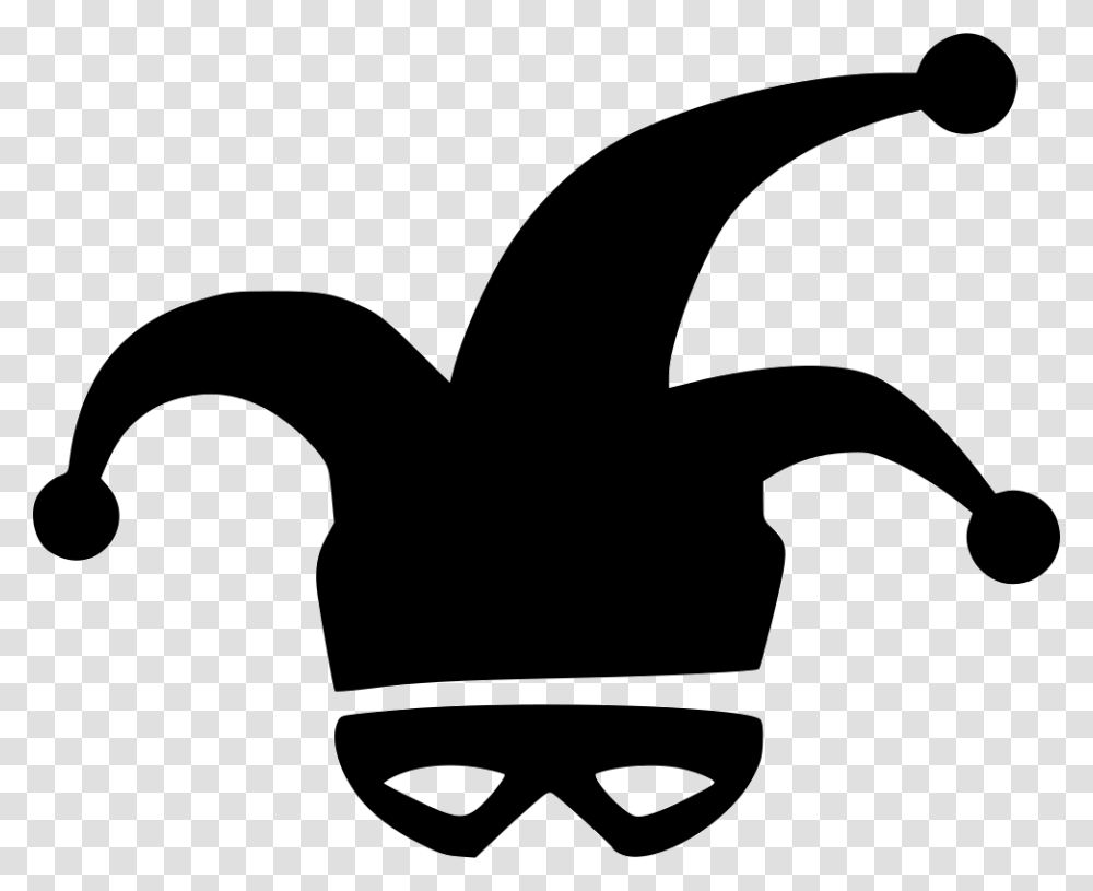 Jester Hat, Stencil, Hammer, Tool, Silhouette Transparent Png