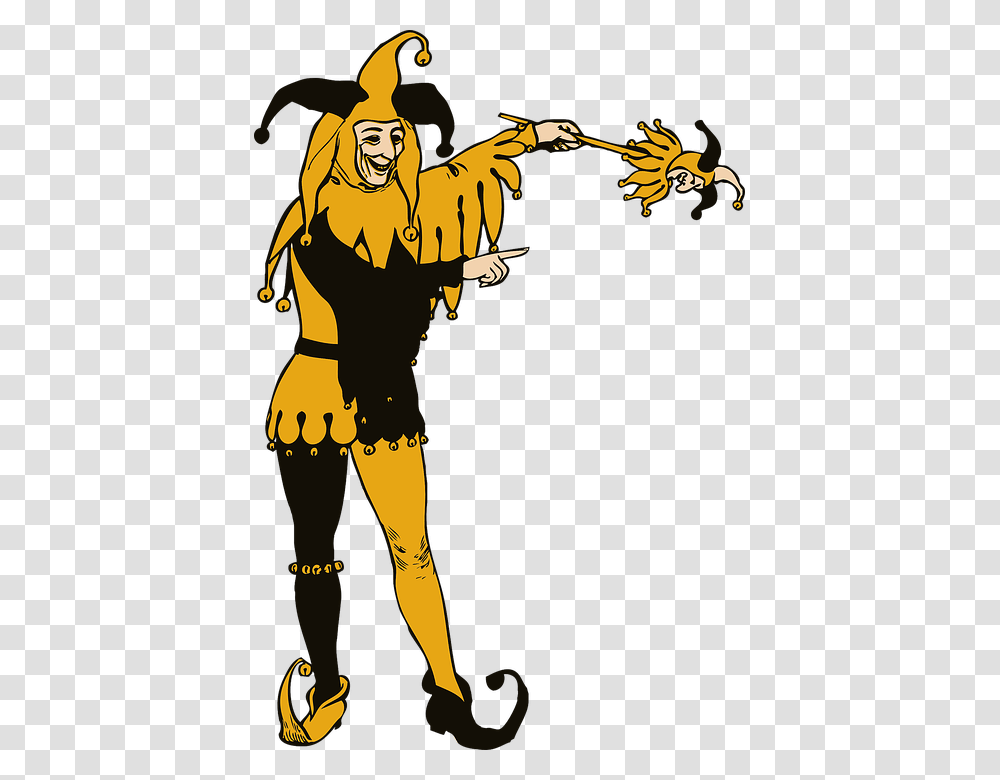 Jester, Person, Hand, People Transparent Png