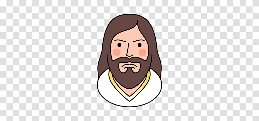 Jesucristo Stickers Lite, Face, Mustache, Beard, Snowman Transparent Png