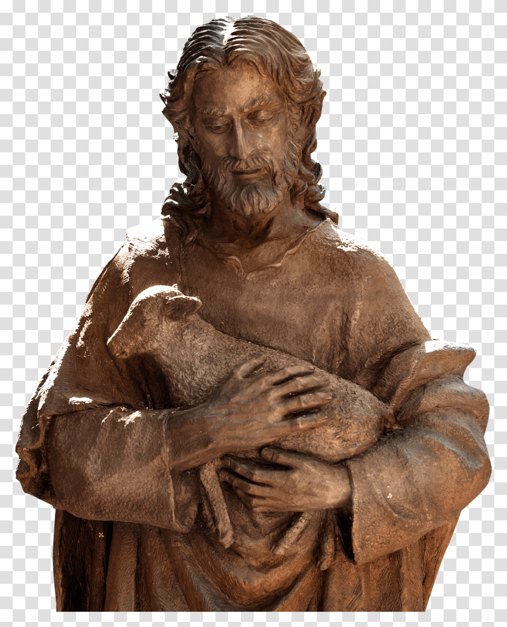 Jesus Religion, Sculpture, Statue Transparent Png