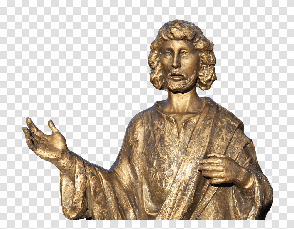 Jesus 960, Religion, Sculpture, Bronze Transparent Png