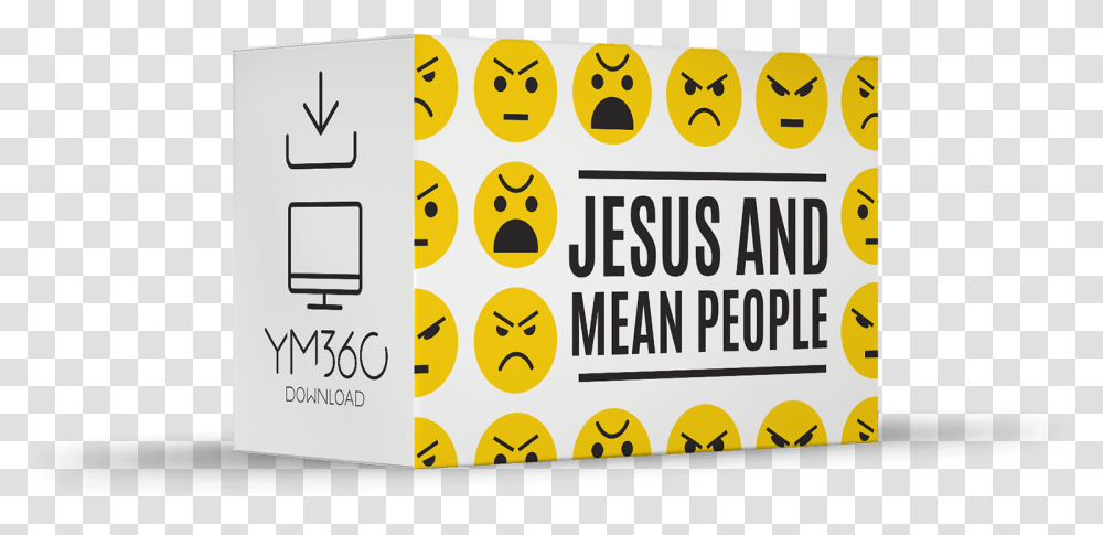 Jesus And Mean People A 4 Lesson Bible Study Dot, Text, Symbol, Number, Sign Transparent Png