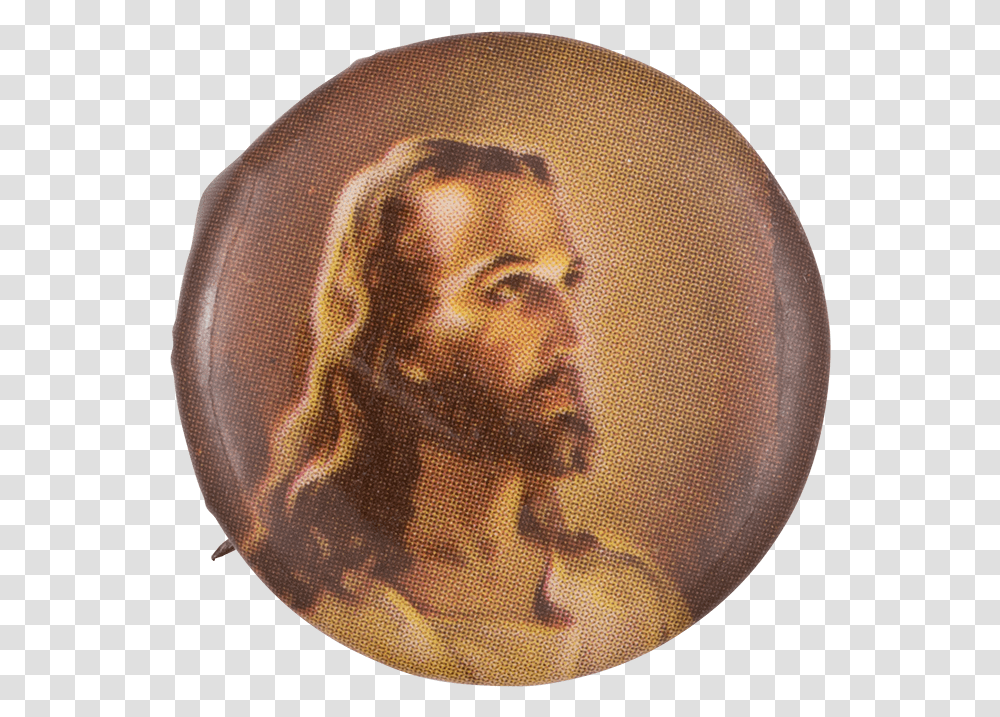 Jesus Art Button Museum Sallman Head Of Christ, Painting, Person, Human Transparent Png