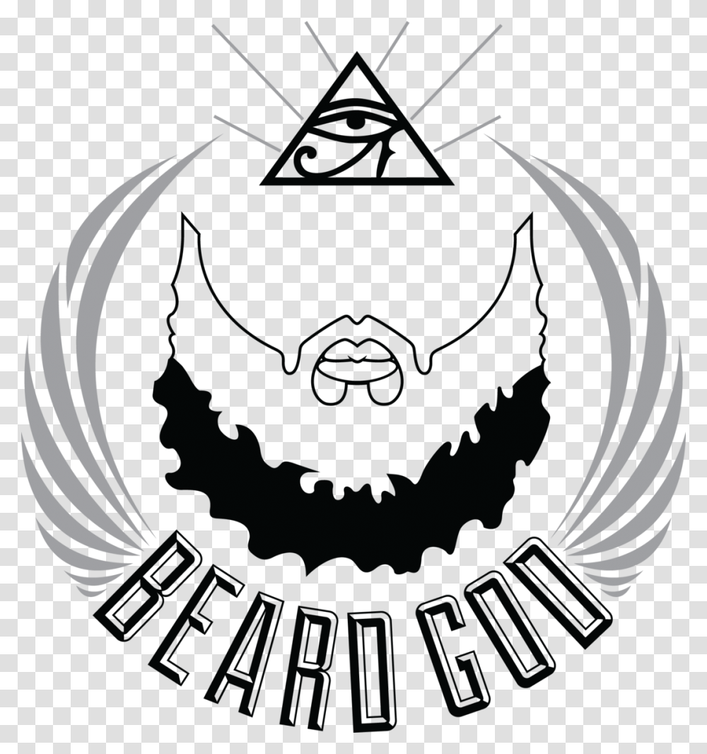 Jesus Beard, Logo, Animal, Emblem Transparent Png