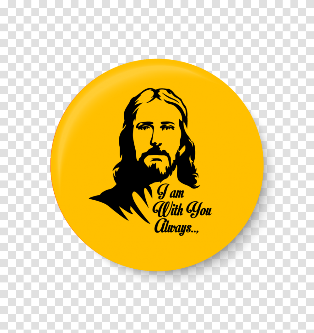 Jesus Christ Always With You Fridge Magnet Peacockride, Logo, Trademark, Outdoors Transparent Png