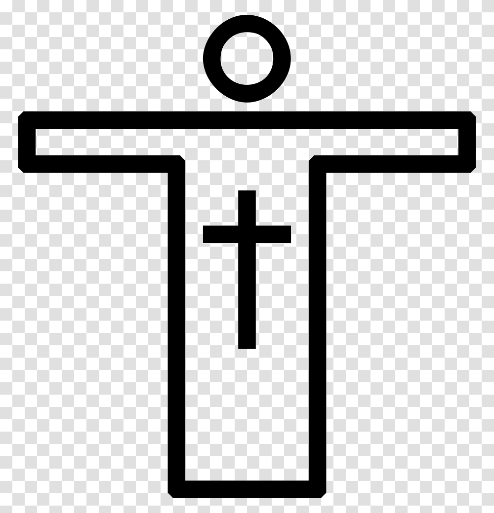 Jesus Christ Christian Religion Cross Icon Free Download, Crucifix, Number Transparent Png