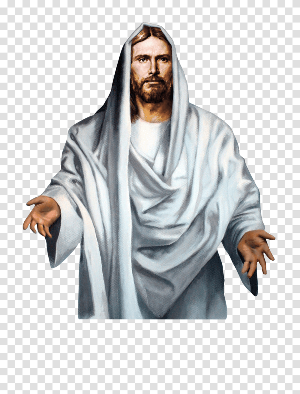 Jesus Christ, Person, Cloak, Fashion Transparent Png