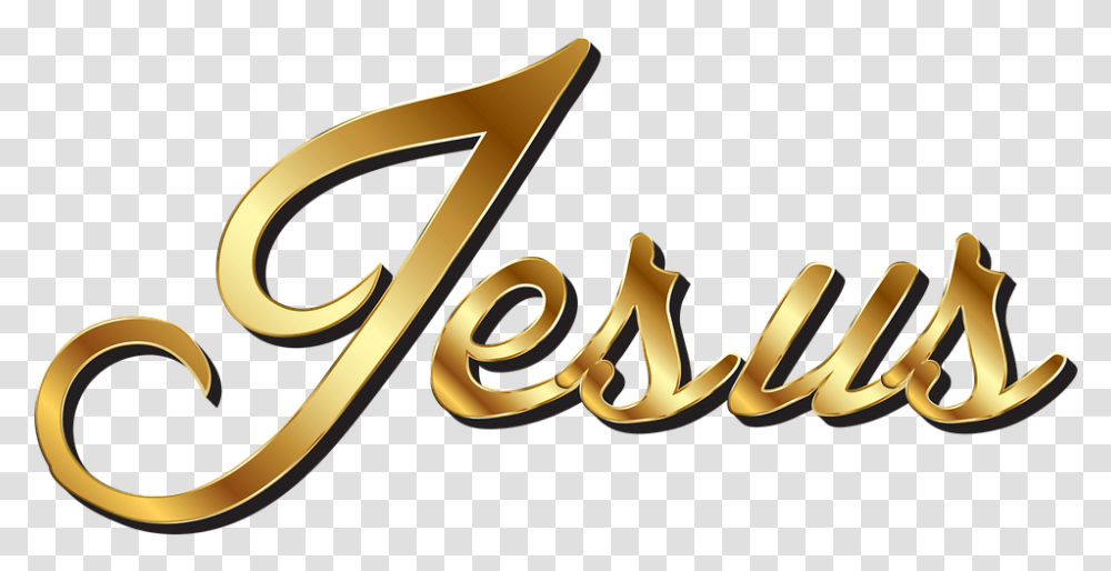 Jesus Christ Cross Crucifix Christian Catholic Jesus In Gold, Alphabet, Label Transparent Png