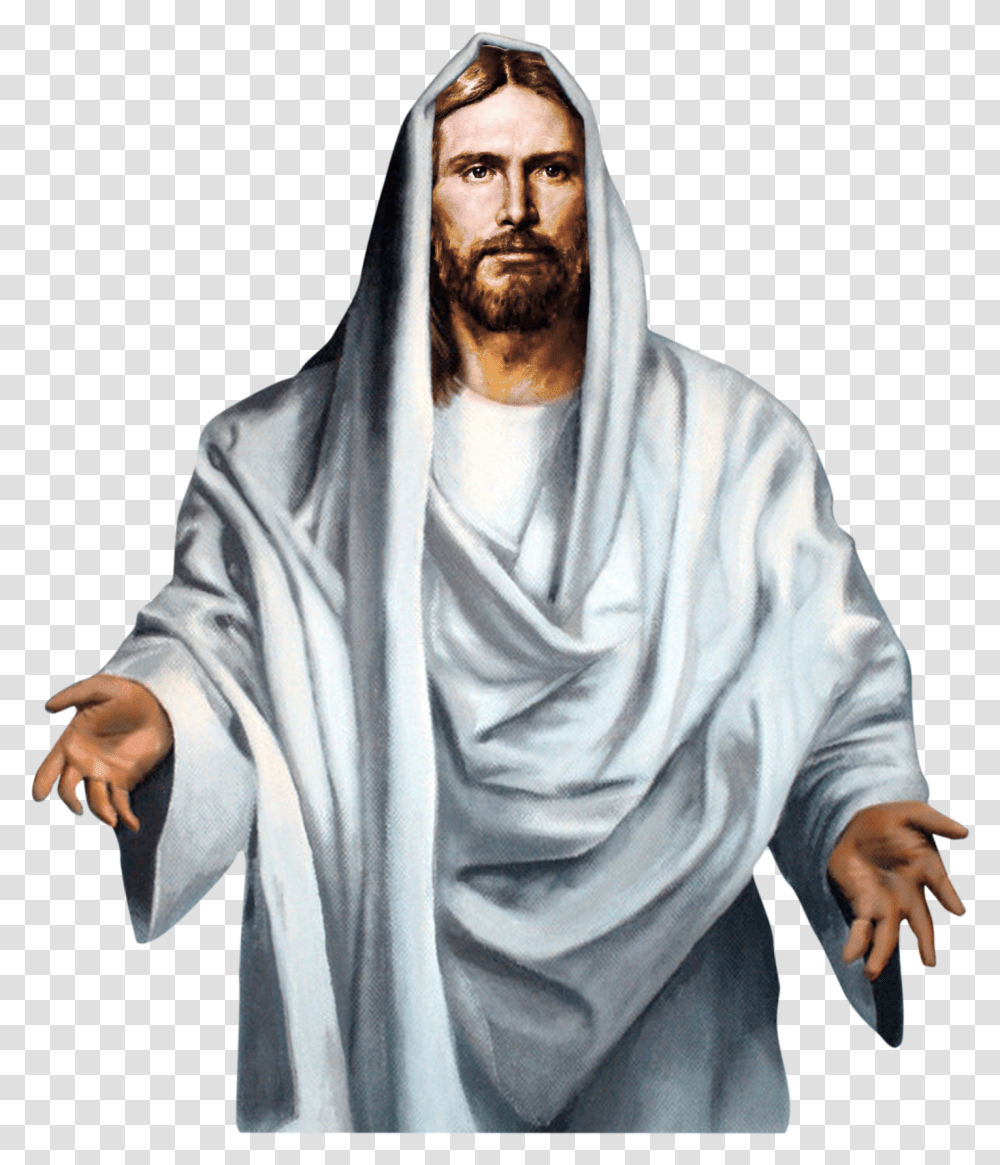 Jesus Christ Image Jesus Christ, Person, Fashion, Cloak Transparent Png