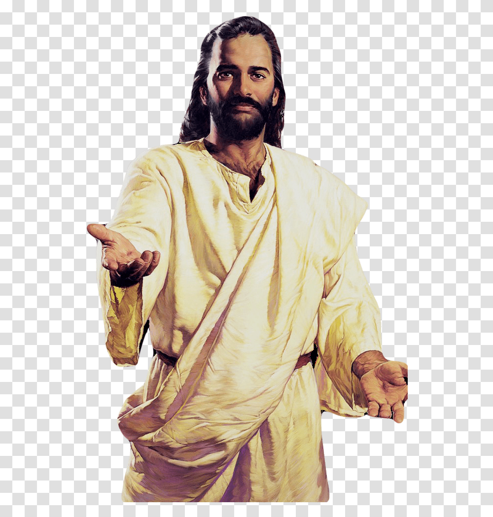 Jesus Christ Jesus Background, Person, Face, Fashion Transparent Png