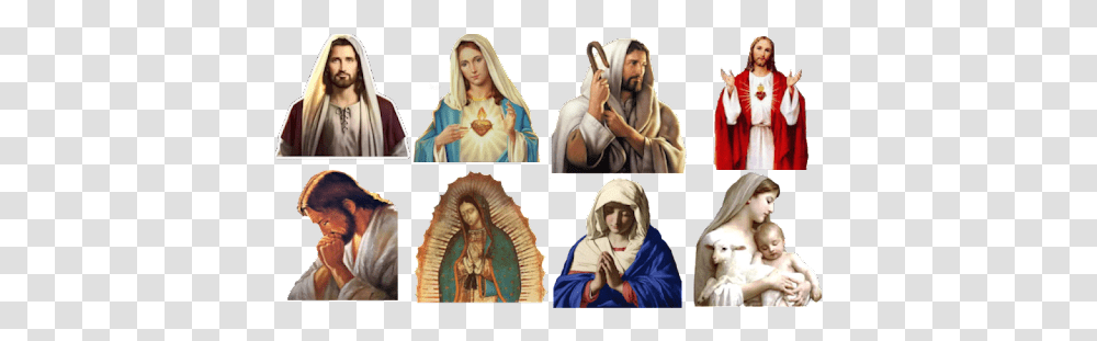 Jesus Christ Stickers Apps On Google Play Whatsapp Free Catholic Stickers, Person, Clothing, Worship, Head Transparent Png