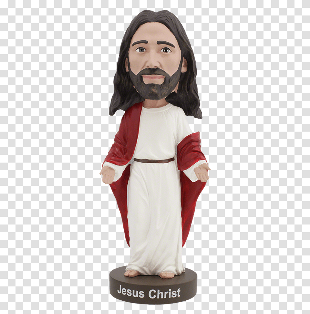 Jesus Christ V2 Bobblehead Jesus Wobble, Costume, Person, Hat Transparent Png