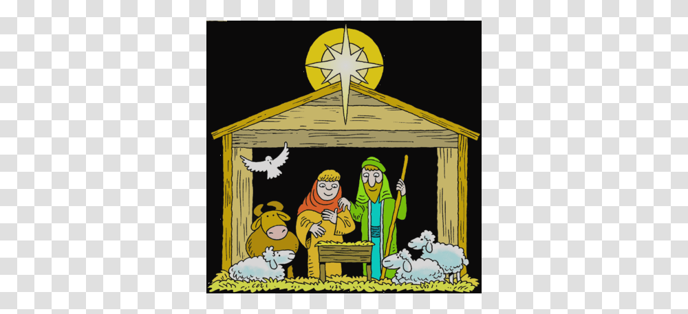 Jesus Christmas Clip Art, Poster, Nature, Outdoors, Building Transparent Png