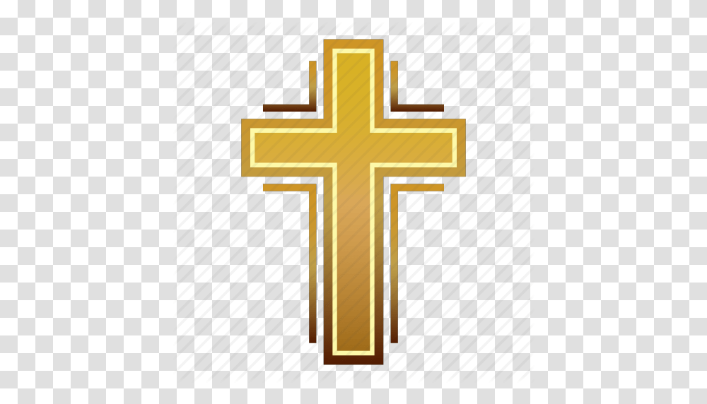 Jesus Cross Icon Christian Cross Images, Crucifix, Gold Transparent Png