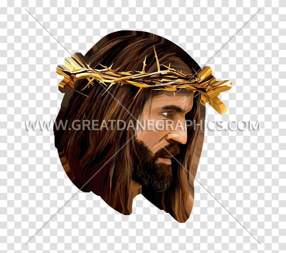 Jesus Crown Of Thorns Mask, Clothing, Apparel, Face, Person Transparent Png