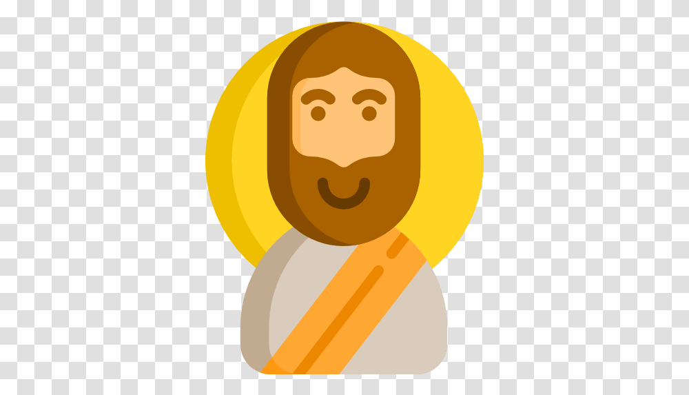 Jesus Free People Icons Jesus Flat Icon, Plant, Outdoors, Food, Photography Transparent Png
