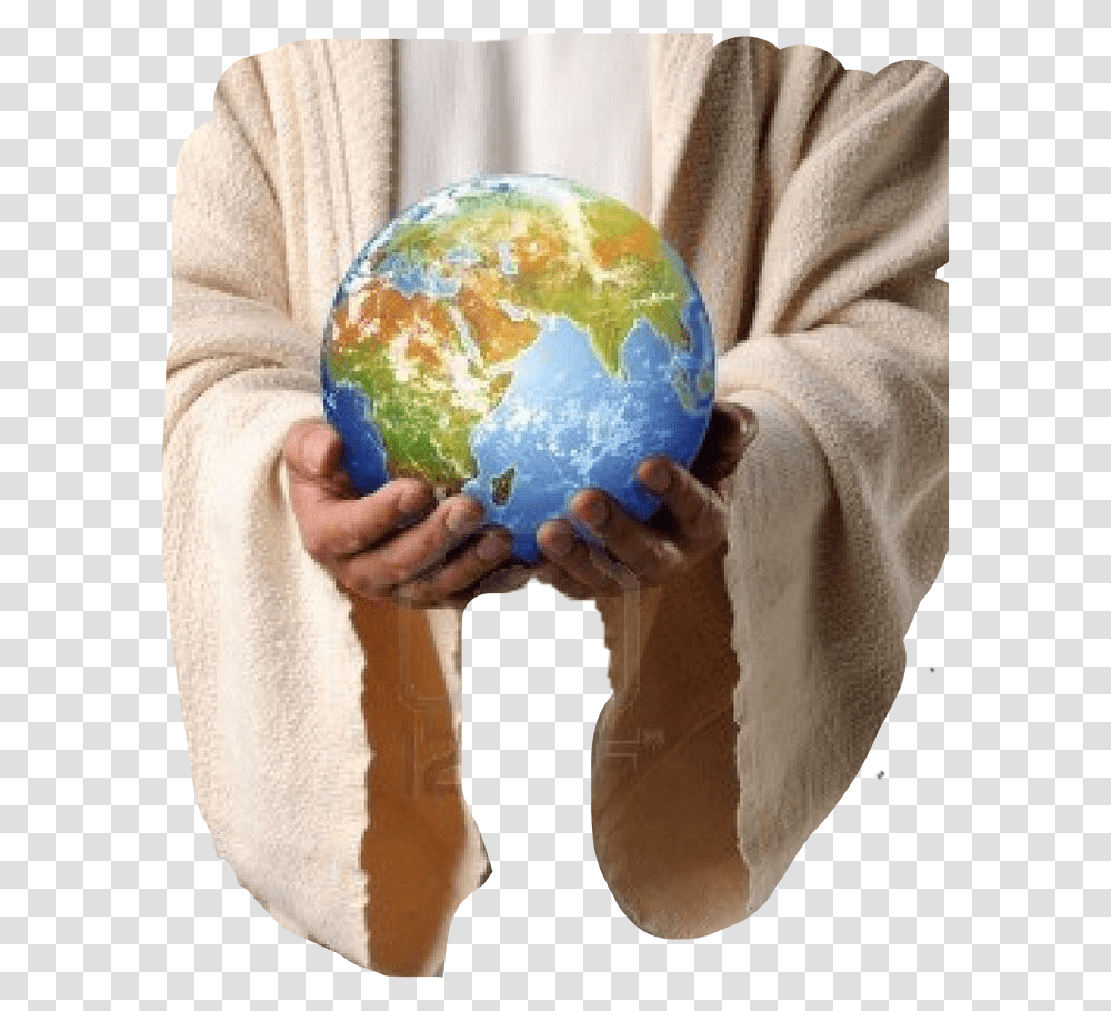 Jesus God Love Lord World Hands Freetoedit World In Gods Hands, Outer Space, Astronomy, Universe, Planet Transparent Png