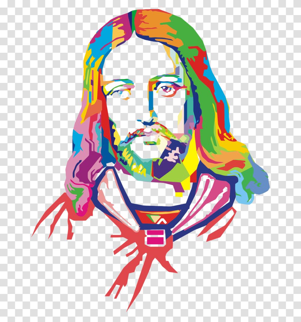 Jesus, Person, Modern Art Transparent Png