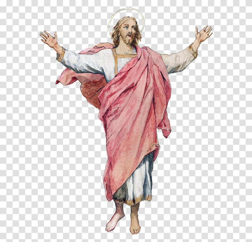 Jesus Hd Ascension Of Jesus, Dance Pose, Leisure Activities, Person, Human Transparent Png