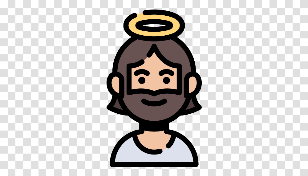 Jesus Icon 8 Repo Free Icons, Head, Face, Poster, Advertisement Transparent Png