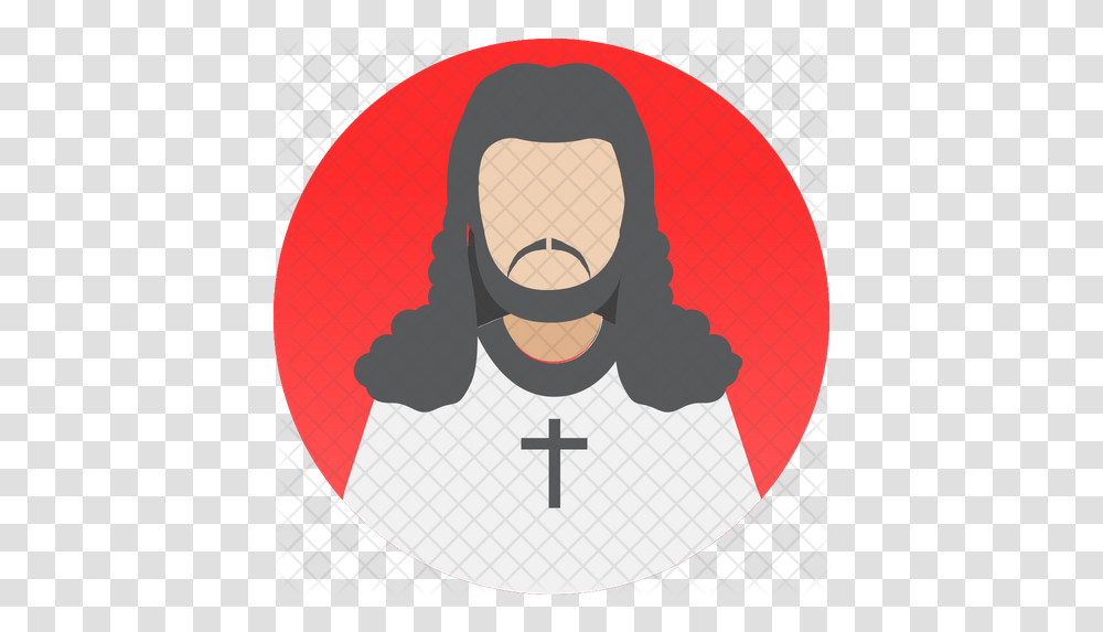 Jesus Icon Illustration, Symbol, Meal, Food, Rug Transparent Png
