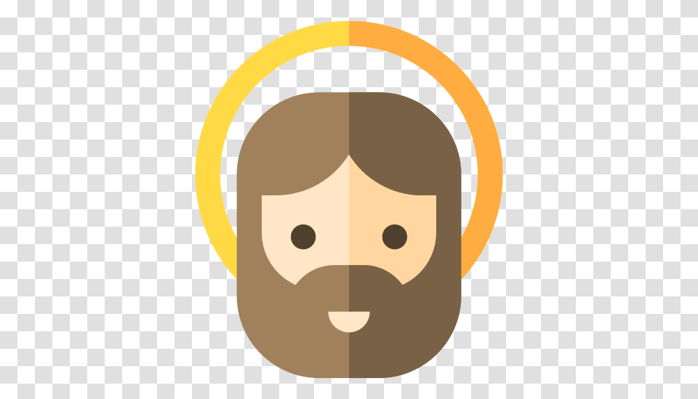 Jesus Icons And Graphics, Head, Face, Label Transparent Png