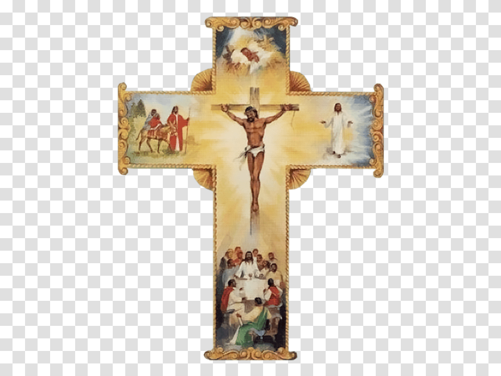 Jesus On Cross Art, Person, Human, Crucifix Transparent Png