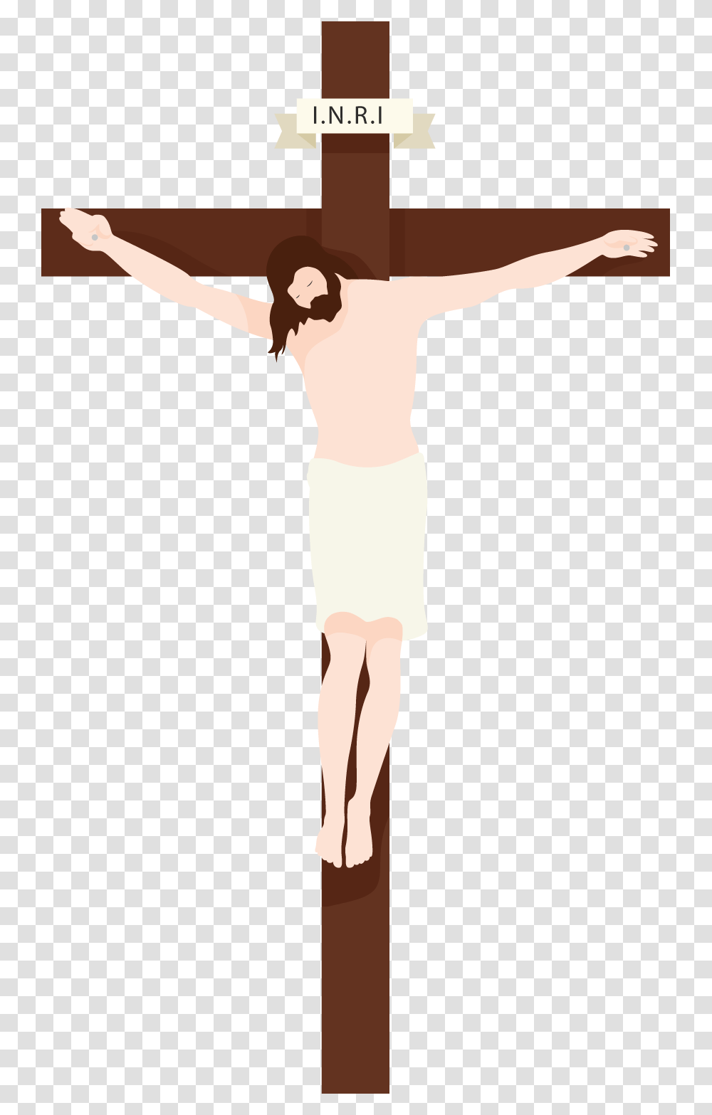 Jesus On Cross Clipart Clip Art Images, Person, Sport, Leisure Activities, Arm Transparent Png