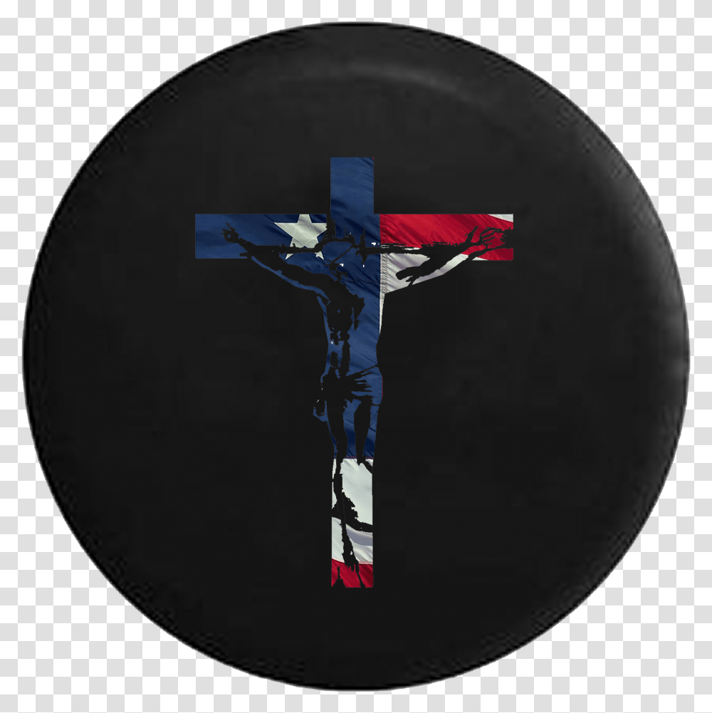 Jesus On Cross Crucifix, Cape, Frisbee Transparent Png