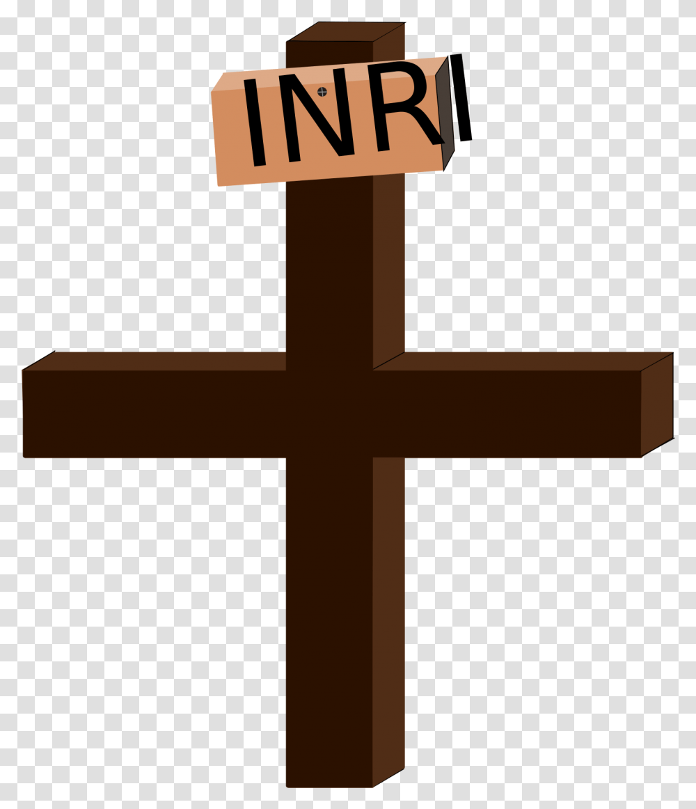 Jesus On The Big Cruz De Jesus Inri, Cross, Crucifix Transparent Png