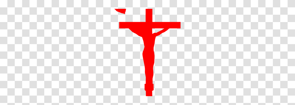 Jesus On The Cross Red Clip Art, Logo, Trademark, First Aid Transparent Png