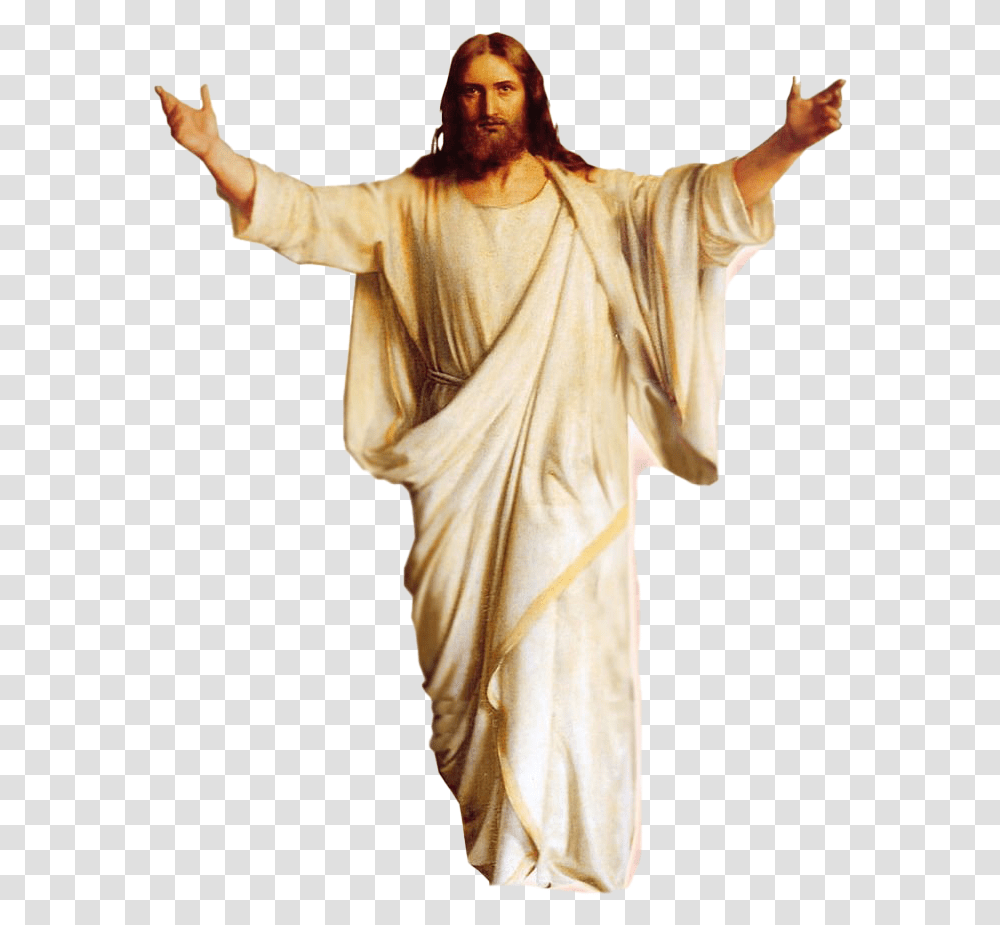 Jesus Photo Jesus Background, Person, Human, Statue, Sculpture Transparent Png