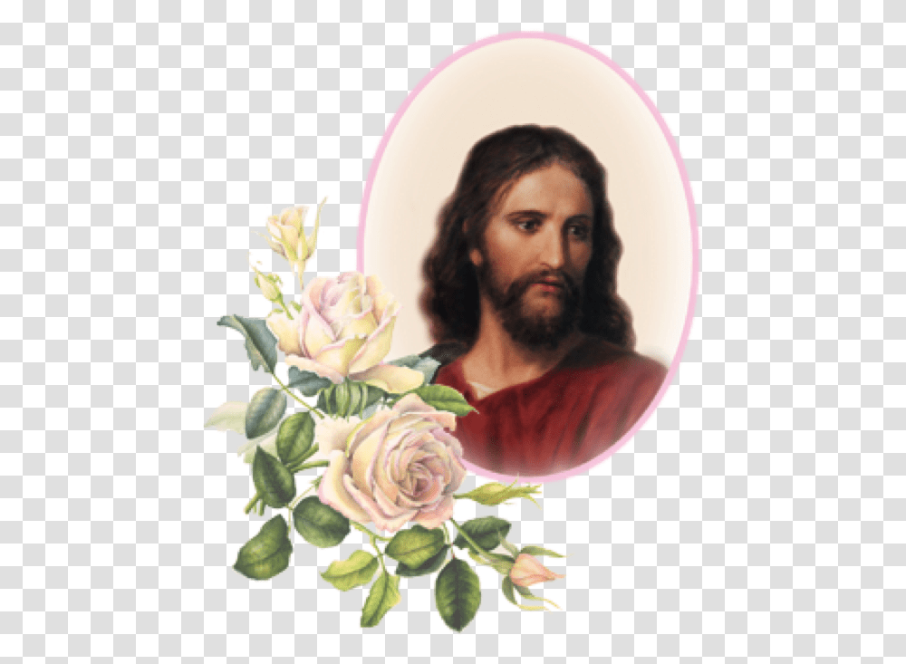 Jesus, Plant, Person, Flower Transparent Png