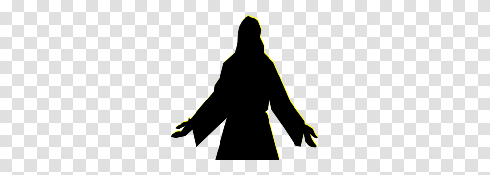 Jesus Silhouette The Final Part Of The Series Posted Very, Person, Human, Apparel Transparent Png