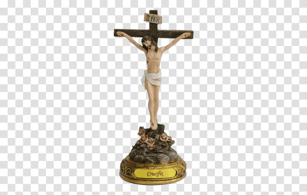 Jesus Standing In The Cross, Crucifix, Person, Human Transparent Png