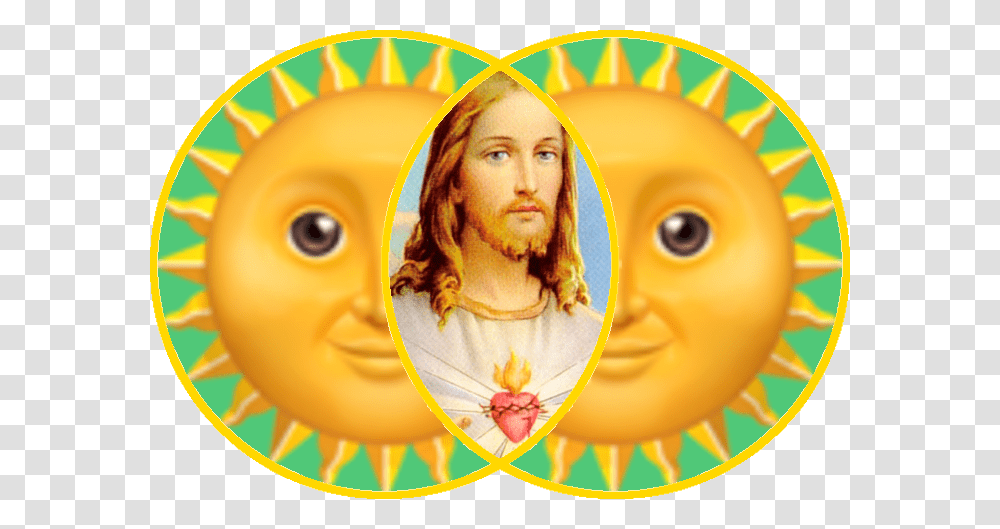 Jesus With Blonde Hair, Disk, Person, Human, Dvd Transparent Png