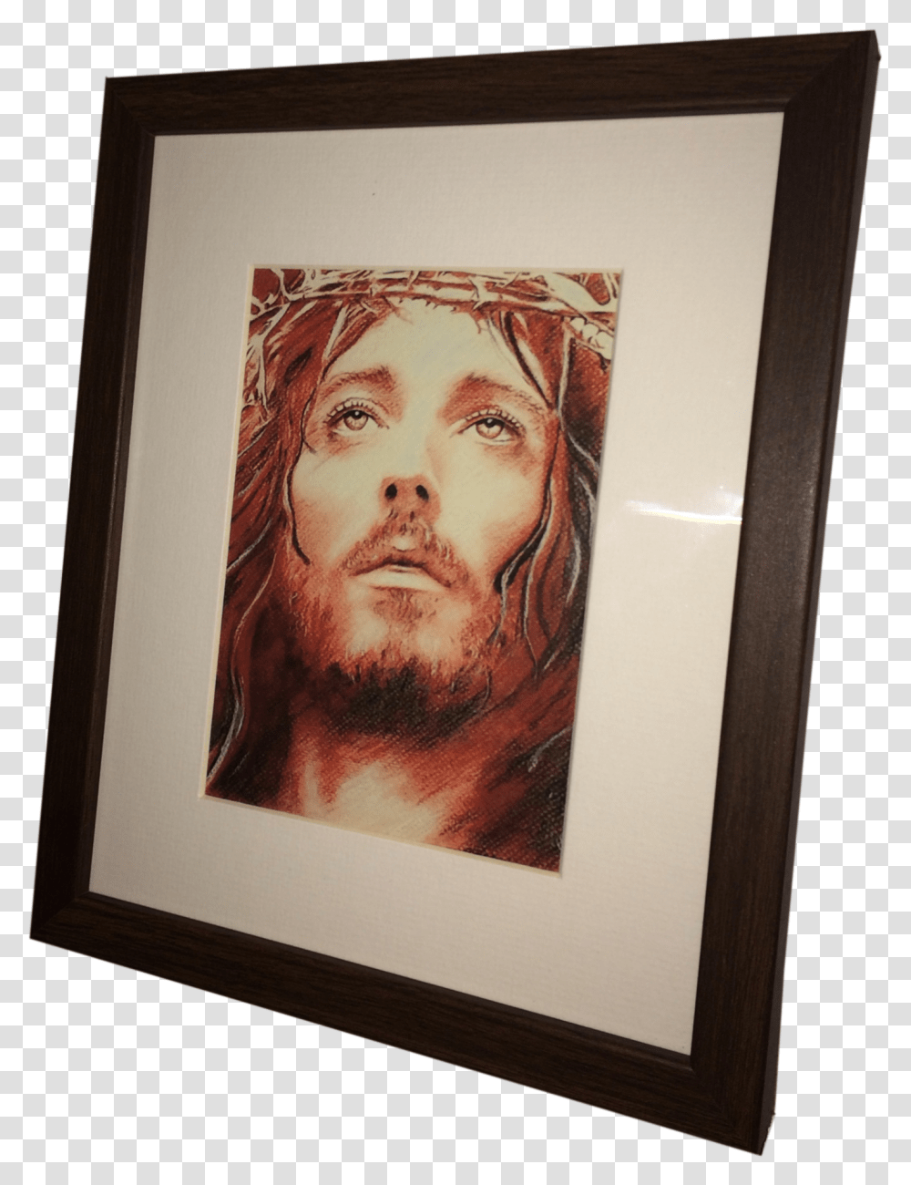 Jesusframe Picture Frame, Person, Human, Canvas Transparent Png