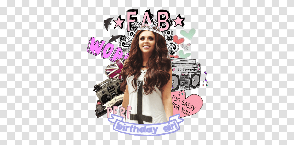 Jesy Fab Nelson Via Tumblr Birthday Collage, Poster, Advertisement, Person, Flyer Transparent Png