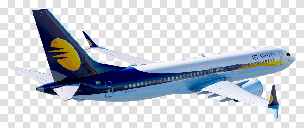 Jet Airways Plane, Airplane, Aircraft, Vehicle, Transportation Transparent Png