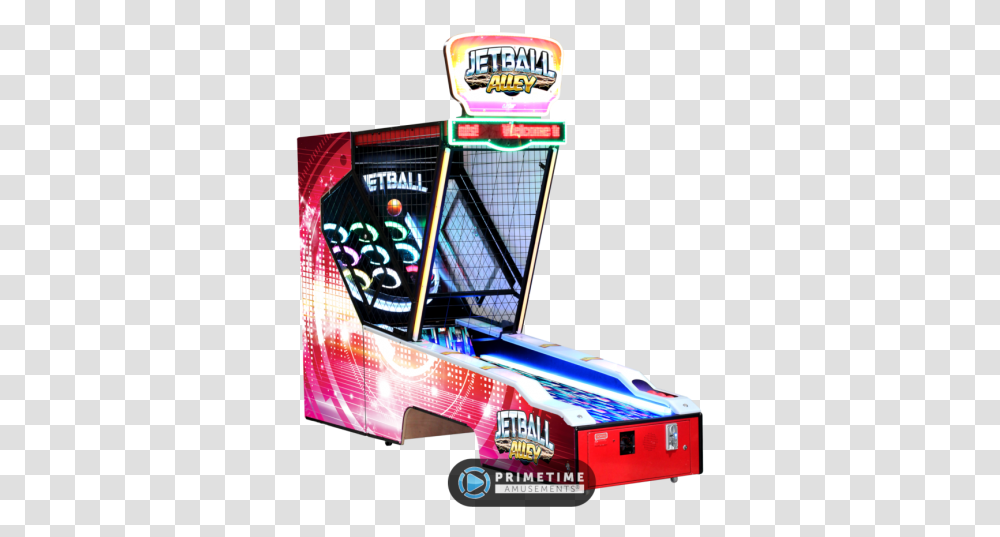 Jet Ball Alley Mixed Reality Alley Bowler By Unis Jet Ball Alley, Arcade Game Machine, Gas Pump Transparent Png