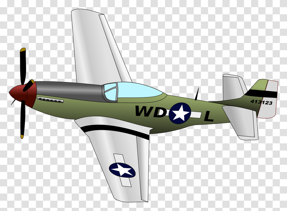 Jet Clipart Prop Plane P 51 Mustang Clipart, Hammer, Tool, Airplane, Aircraft Transparent Png