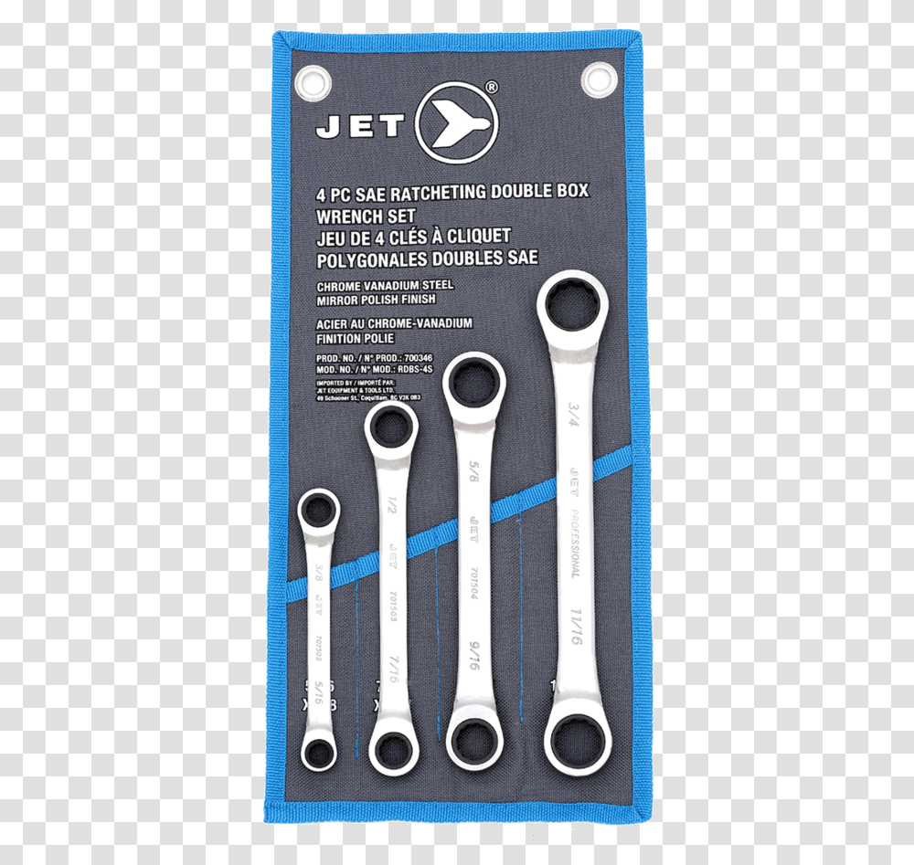 Jet Ratcheting Double Box Wrench Sets Mechanic Tools Tool, Plot, Scissors, Blade, Weapon Transparent Png