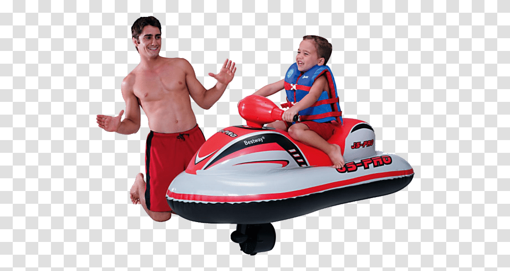 Jet Ski Inflable, Person, Human, Vehicle, Transportation Transparent Png