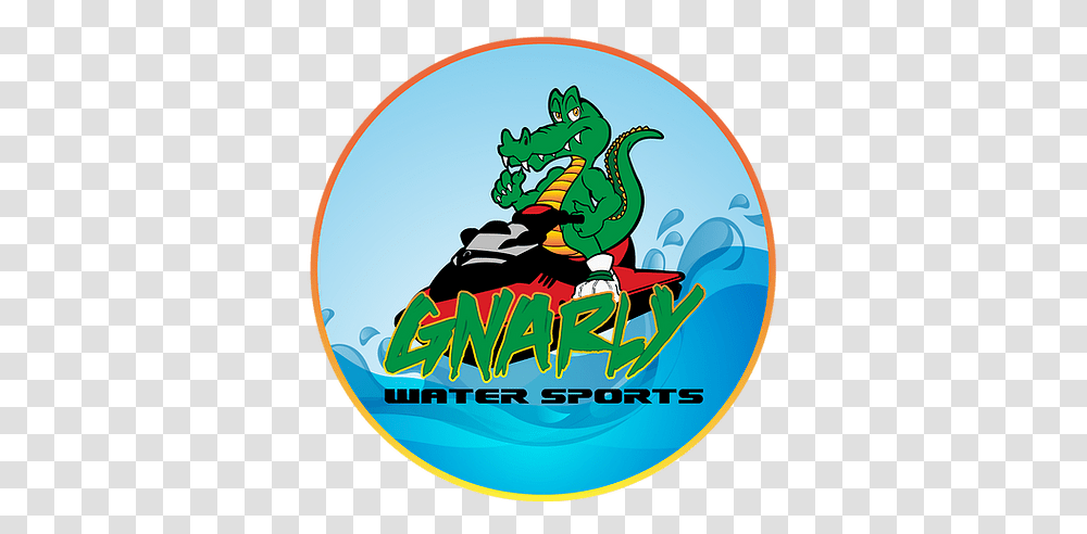 Jet Ski Rental Service Orlando Florida Gnarly Water Fictional Character, Logo, Symbol, Trademark, Poster Transparent Png