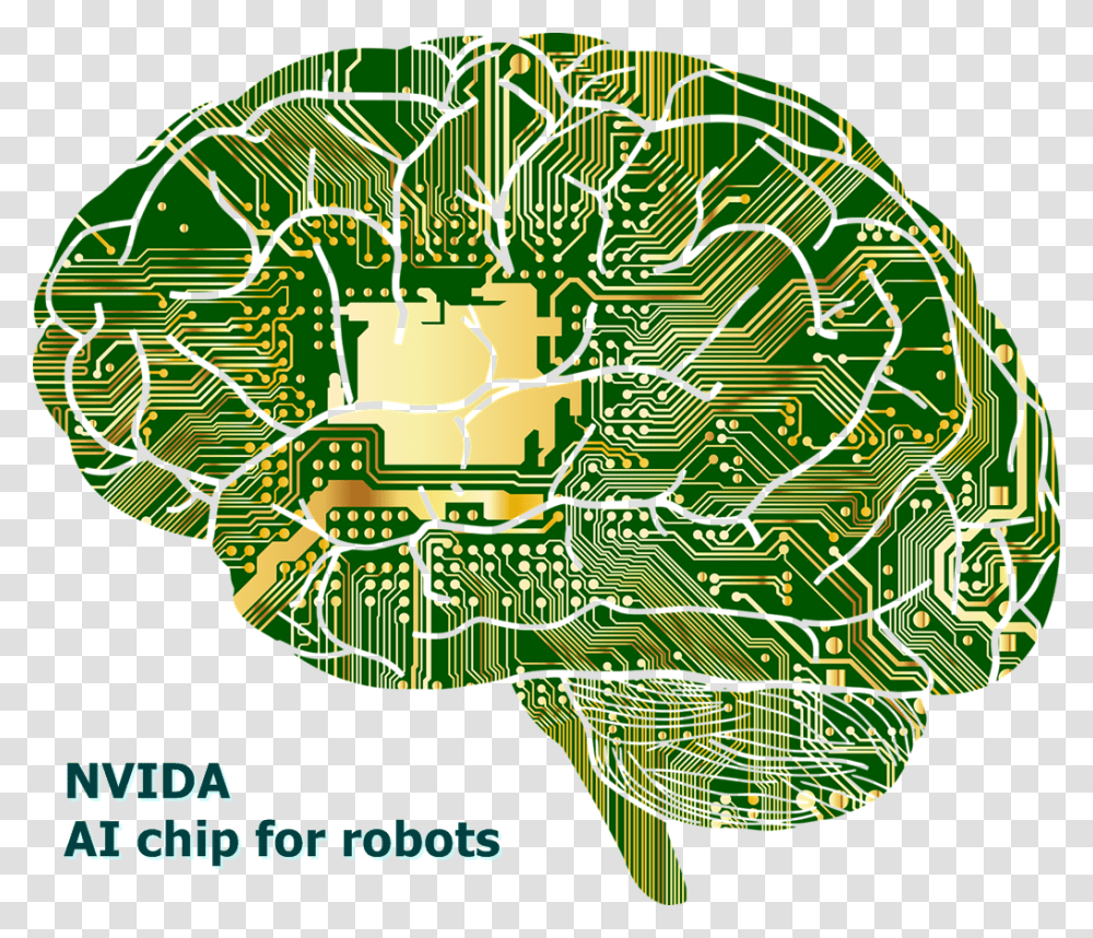 Jetson Xavier By Nvidia A New Kind Of Ai Chip For Robots Masters Of Our Mind, Electronics, Drawing, Electronic Chip Transparent Png